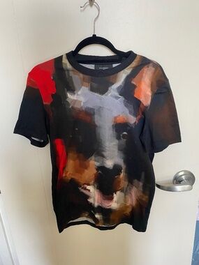 Givenchy Doberman T shirt Mens Small